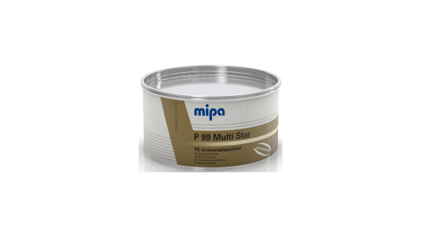 MIPA Füllspachtel "P99 Multi Star" Füll- 2 kg Dose (#295220000), styrolreduziert