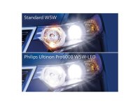 PHILIPS Hauptlampe "Ultinon Pro6000 W5W- SB-verpackt