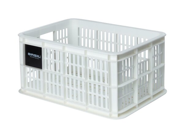 BASIL V.R.-Korb "Crate S" Kunststoff, Volumen: 17  white