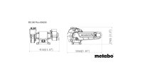 METABO Doppelschleifmaschine "BS 200 Plus", Netzbetrieb