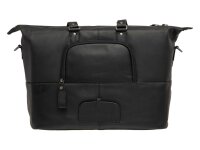 NEW LOOXS Schultertasche "Verla" Volumen: 21 l, Ma black