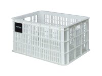 BASIL V.R.-Korb "Crate L" Kunststoff, Vo white