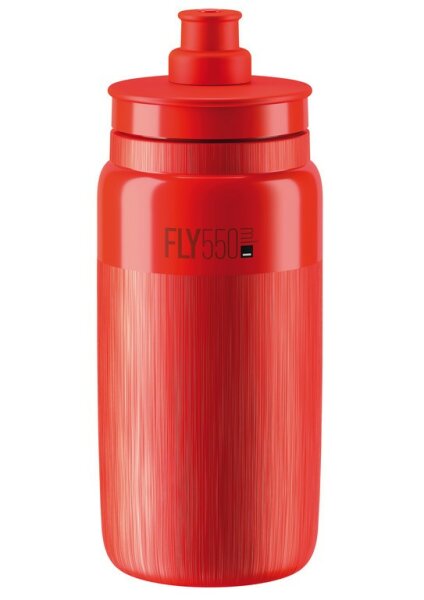 ELITE Trinkflasche "Fly TEX" SB-verpackt, Kunststo 550 ml, rot