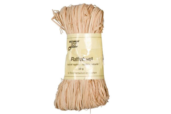 Raffiabast 50g natur Bund