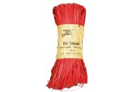 Raffiabast 50g rot Bund