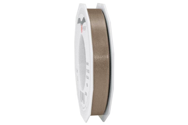 PATTBERG Doppelsatinband 15mm 25m taupe