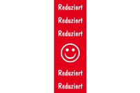 Plakat Reduziert Papier 48x138cm