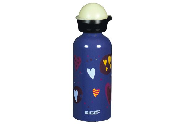 SIGG Trinkflasche Glow Heartballoons 0,4 l lila