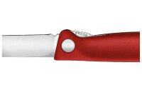 Swiss Classic, Picknick Messer, 11cm, gerade, rot, B