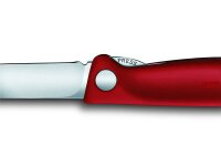 Swiss Classic, Picknick Messer, 11cm, gerade, rot, B