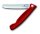 Swiss Classic, Picknick Messer, 11cm, gerade, rot, B