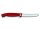 Swiss Classic, Picknick Messer, 11cm, gerade, rot, B