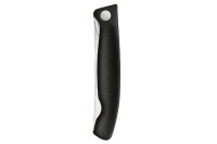 Swiss Classic, Picknick Messer, 11cm, gerade, schwarz, B