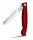 Swiss Classic, Picknick Messer, 11cm, Wellen, rot, B