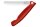 Swiss Classic, Picknick Messer, 11cm, Wellen, rot, B