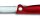 Swiss Classic, Picknick Messer, 11cm, Wellen, rot, B