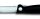 Swiss Classic, Picknick Messer, 11cm, Wellen, schwarz, B