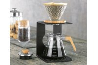 BEEM Kaffeebereiter Set Pour Over 600ml 4 Tassen schwarz/Edelstahl 4teilig