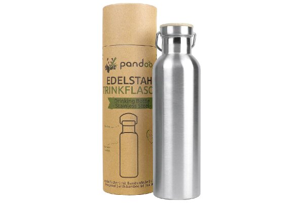 PANDOO Trinkflasche isoliert 750ml H27,5cm