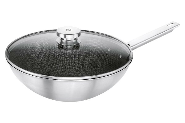 ZWILLING Wok Joy Plus Edelstahl 30cm