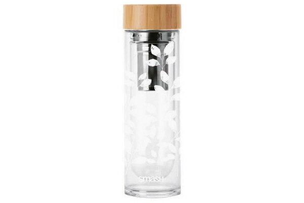 SMASH Glas Tee Infuser doppelwandig 400ml