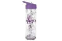 SMASH Trinkflasche Glitter doppelwandig 500ml