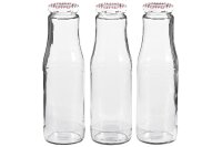 EMSY Saftflasche mit 53mm TO-Deckel 750 ml 3er Pack