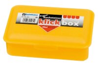 BUCHSTEINER @ HANSI Brotdose Klickbox 19x13,5x6cm farbig...