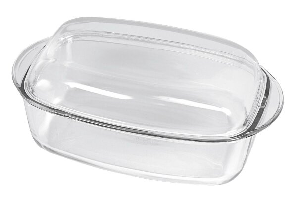 PYREX ESSENTIAL Kasserolle rechteckig Glas 3l+Deckel 1,5l