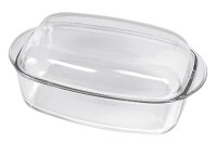 PYREX ESSENTIAL Kasserolle rechteckig Glas 3l+Deckel 1,5l