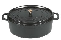 STAUB Bräter Cocotte 12l Ø41cm schwarz