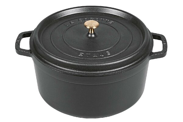 STAUB Bräter Cocotte 8,35l Ø30cm schwarz