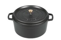 STAUB Cocotte Bräter new Classic Gusseisen 5 l Ø26cm schwarz