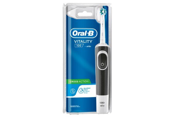 ORAL-B Zahnbürste Vitality 100 CrossAction CLS black