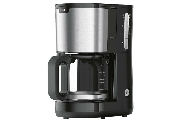 BRAUN Kaffeeautomat KF 1500 BK 10 Tassen 1000Watt schwarz