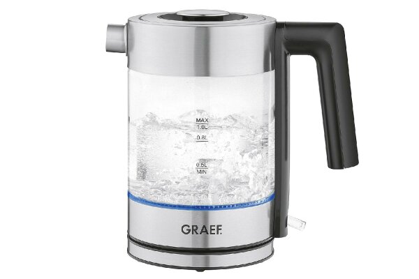 GRAEF Wasserkocher WK 300 EU 1l 2200Watt Glas