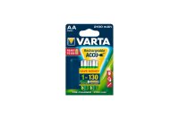 VARTA Akku "Rechargeable" Nickel-Metall- Mignon (HR6, AA), 2100 mAh, 2 Stück