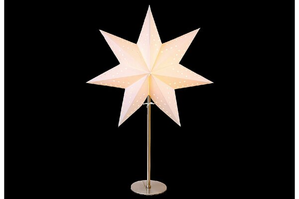 STAR TRADING Standleuchter Stern Bobo x34x50cm creme