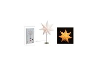 STAR TRADING Standleuchter Stern Bobo x34x50cm creme