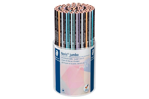 STAEDTLER Bleistift Noris Jumbo Pastell FSC 100% 48 Stück