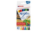 EDDING Acrylic Marker 5100 medium basic 5Stück