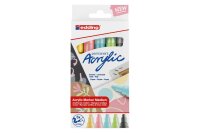 EDDING Acrylic Marker 5100 medium pastell 5Stück