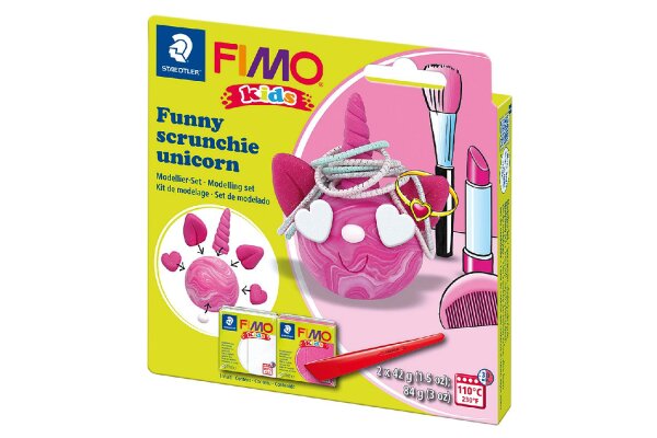 STAEDTLER Modelliermasse Fimo kids funny kits unicorn 4er SZ