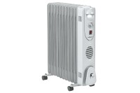 HELLER Radiator HRO 2511 11 Rippen 2.500 W hellgrau