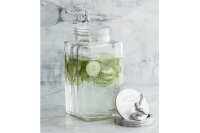 KILNER Getränkespender aus Glas 3l 32,7x14x18cm transparent