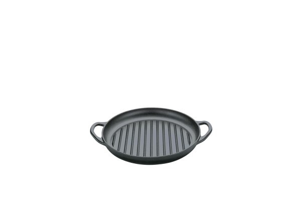 KÜCHENPROFI Grillpfanne PROVENCE 2 Griffe 30cm schwarz