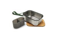 BLACK+BLUM Sandwich Box groß 1250ml olive Edelstahl