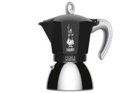 BIALETTI Espressokocher New Moka Induction 4 Tassen schwarz