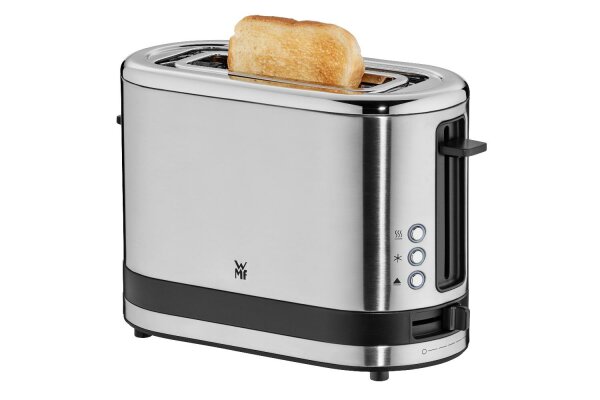 WMF Toaster Coup integrierter Brötchenaufsatz 600 Watt Cromargan matt 