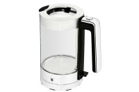 WMF Wasserkocher Lono mit Glasbehälter, 1,7 l 3000 Watt Cromargan matt/Glas 